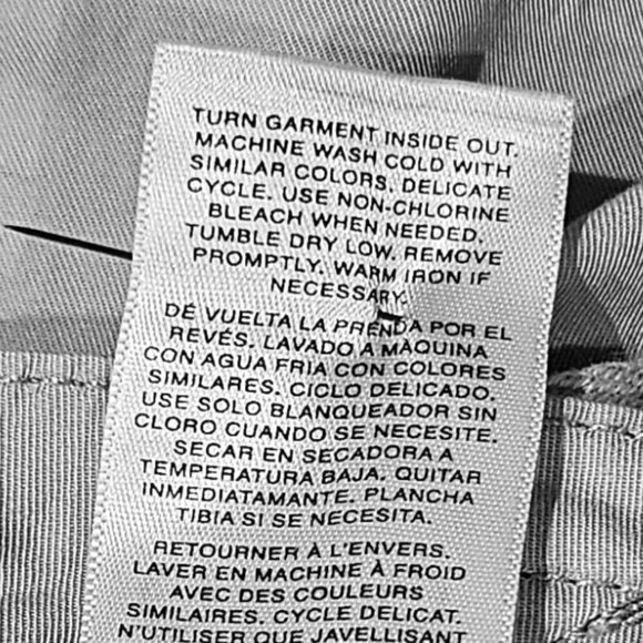 NWT Kensie Gray Cargo/Parachute Pants - 6 - Picture 10 of 11